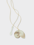 The Artisan Shell Spoon Charm - Adjustable
