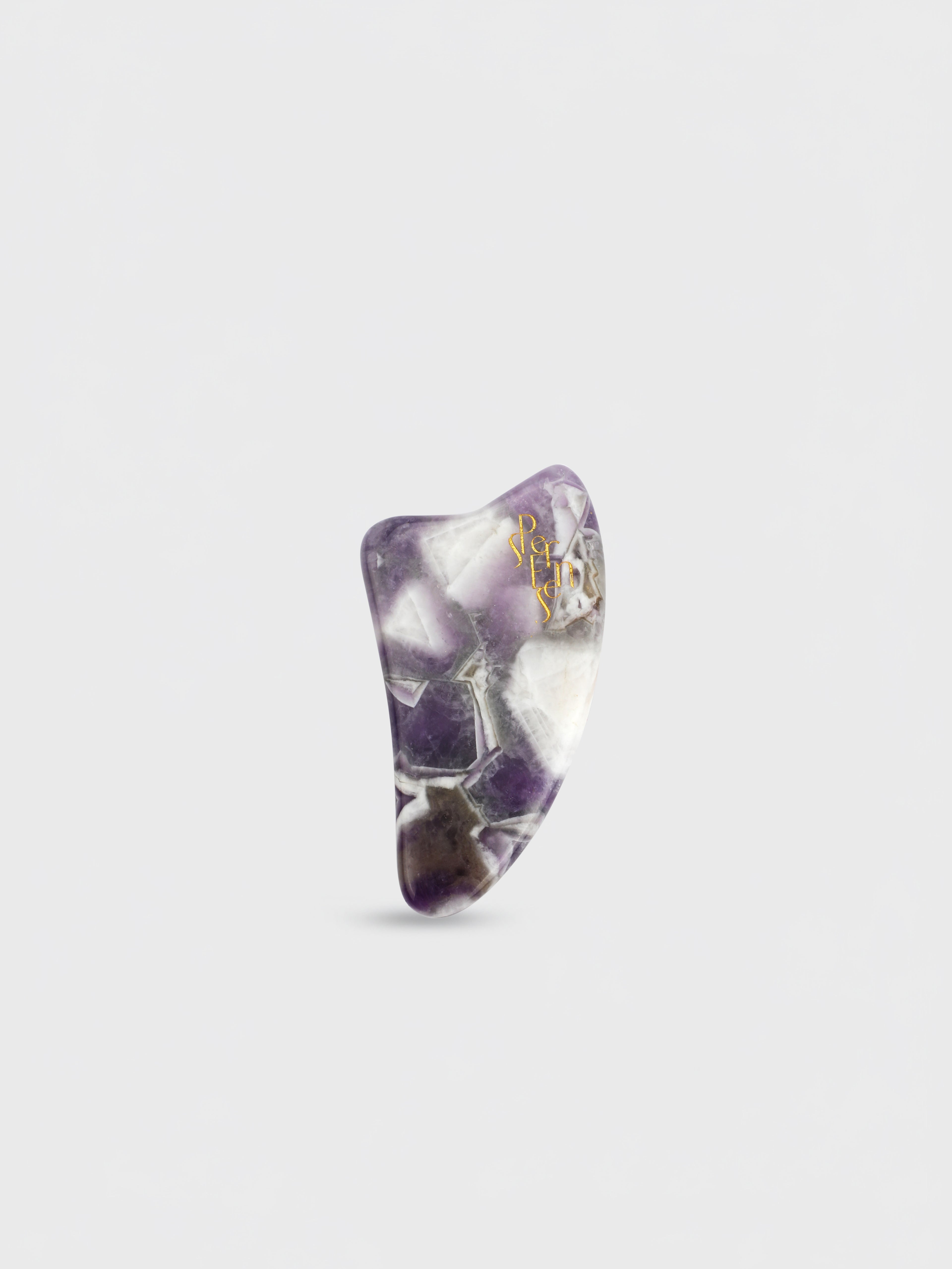 Mini Amethyst Gua Sha - Travel Size
