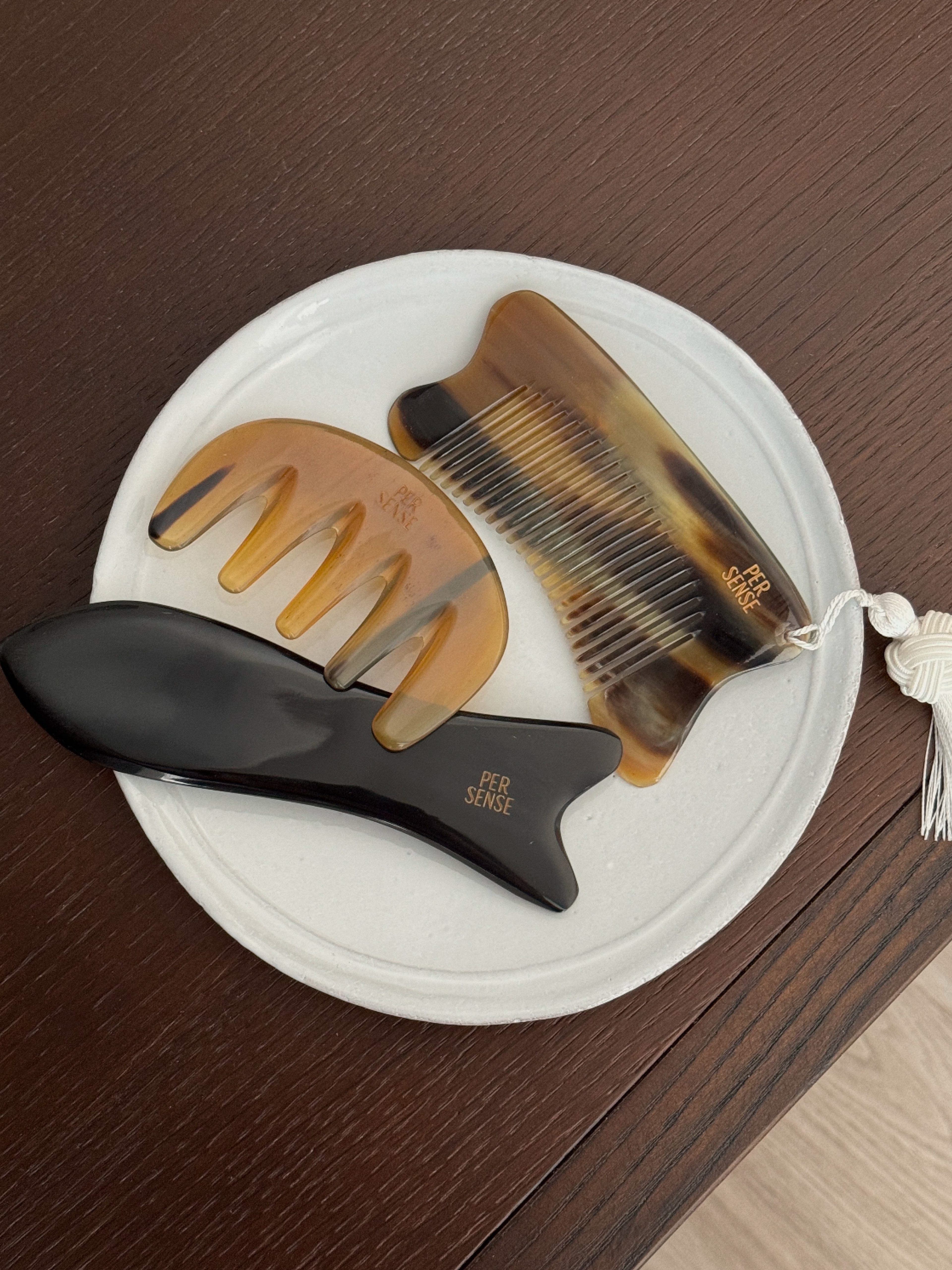 Large Black Horn Fish Massage Board