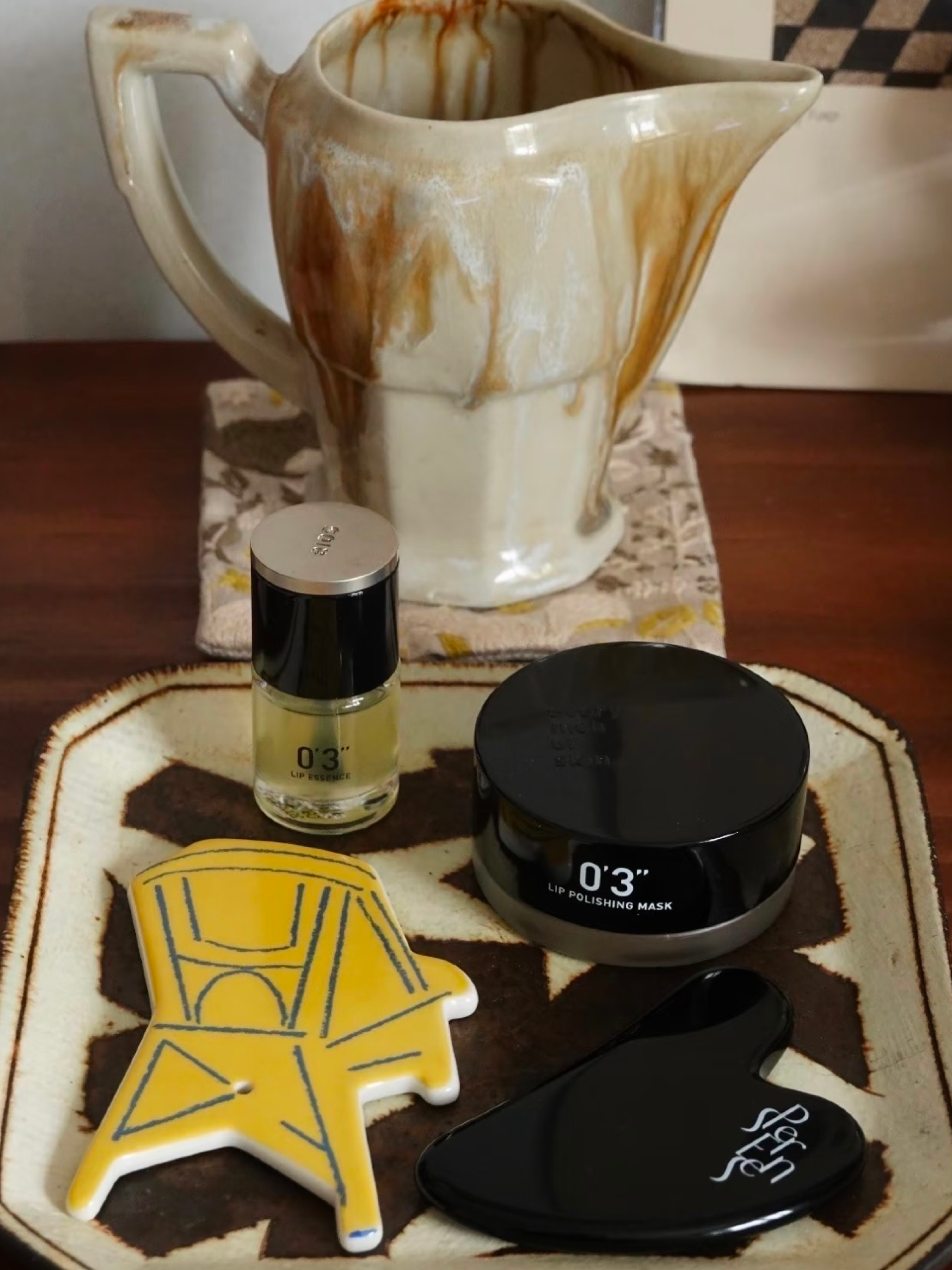 Black Obsidian Gua Sha Tool - Heart Shape