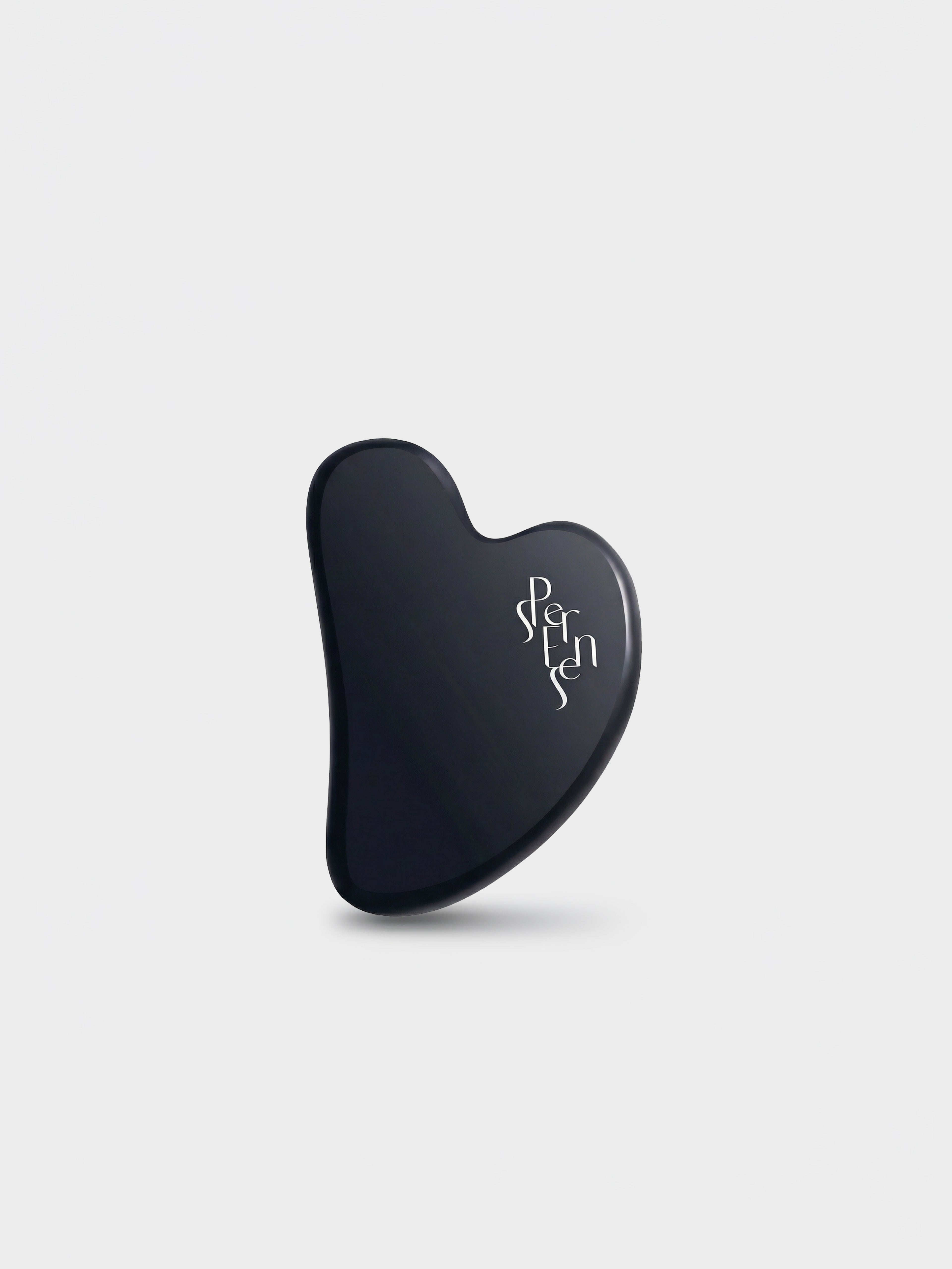 Black Obsidian Gua Sha Tool - Heart Shape