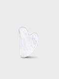White Jade Gua Sha Tool - Heart Shape