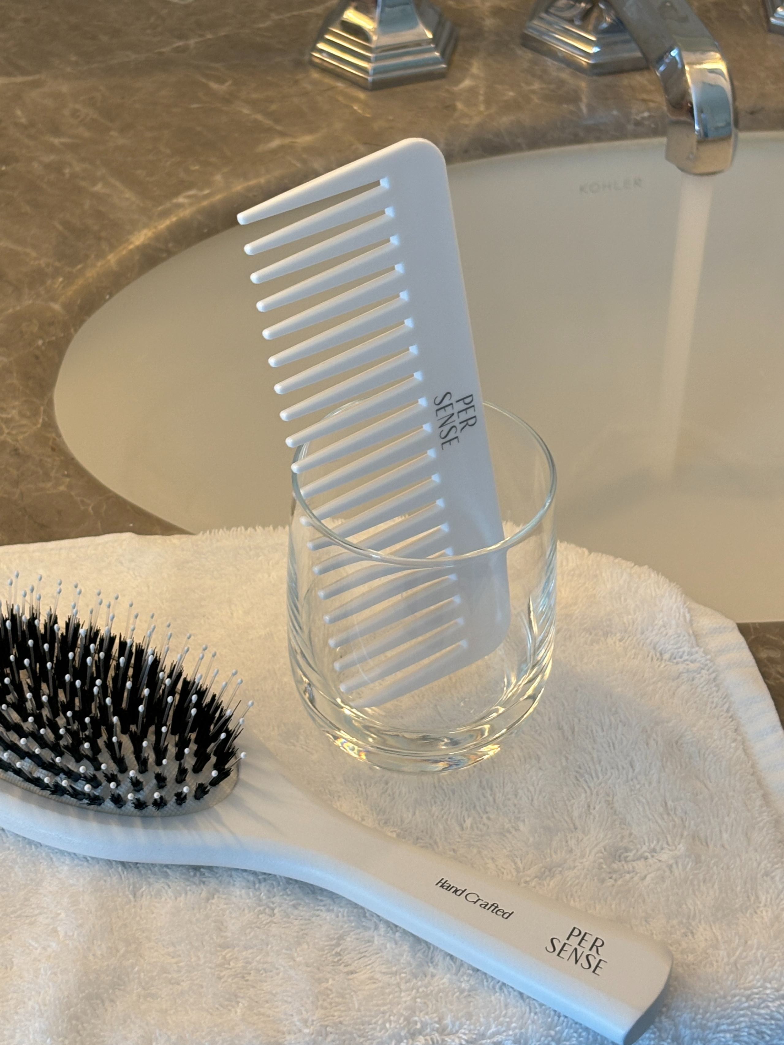 The Pocket Wide-Tooth Detangling Comb